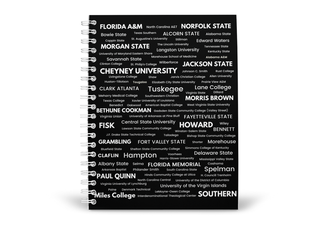 HBCU College-Ruled Notebook